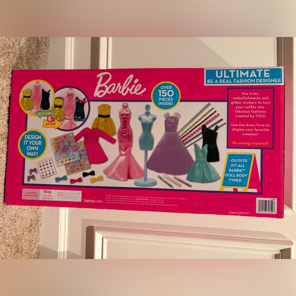 Barbie Fashion Designer Dress-Up Set - Multicolor - Picture 2 of 5